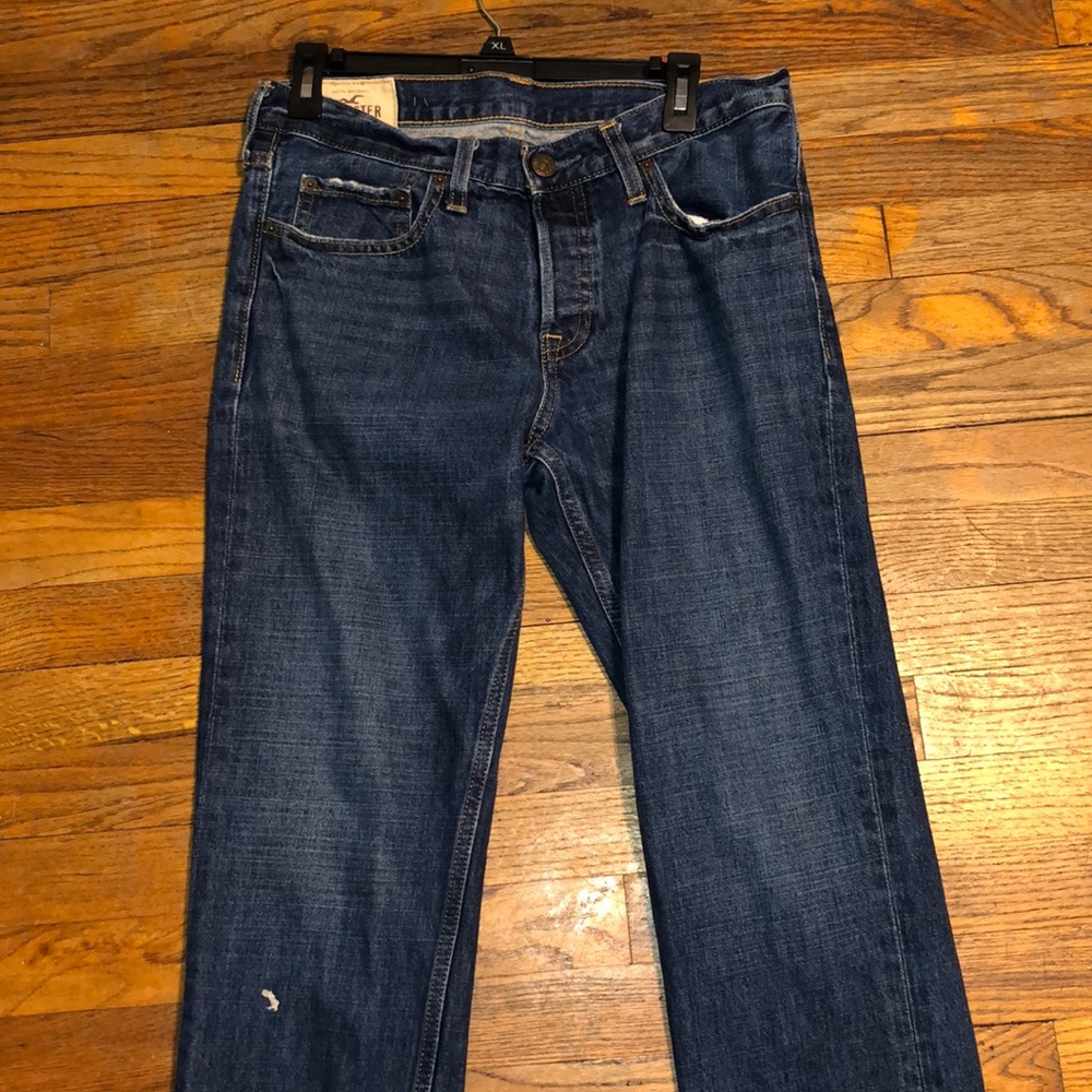 Hollister blue jeans